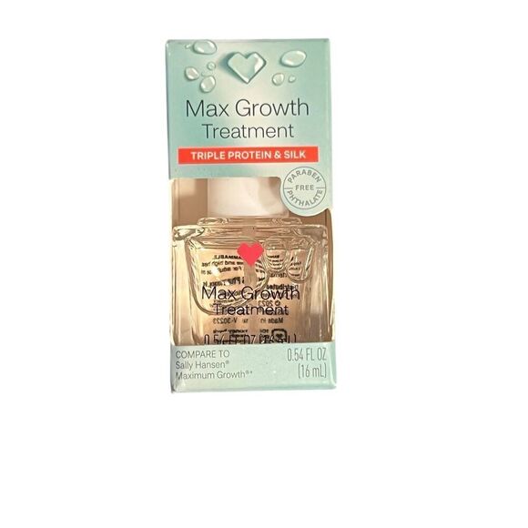 CVS Beauty Max Growth nail Treatment Triple Protein & Silk sally Hansen - Picture 1 of 2